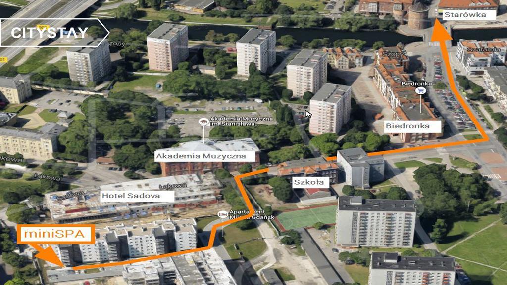 Citystay Minispa Gdańsk Kültér fotó